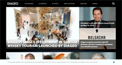 Desktop Screenshot of diageo.com